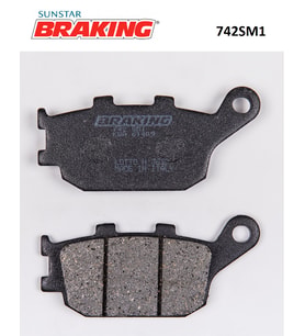 YARI METALİK ARKA FREN BALATASI / YAMAHA / YZF R7 / 700cc / ARKA / 2022-2023