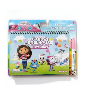 BK0011 GABBY DOLLHOUSE LİSANSLI BOYAMA KİTABI