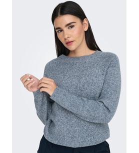 ONLY Bayan Örme Kazak 15204279 (Mavi)