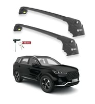Turtle Chery Tiggo 7 Pro 2020-2024 Ara Atkı Air2 Siyah