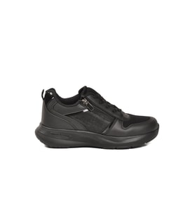 Ruffon Bej Leopar Fileli Hafif Kadın Spor Ayakkabı 1017 Z