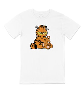 Garfield İle Sevimli Ayıcık Tişört