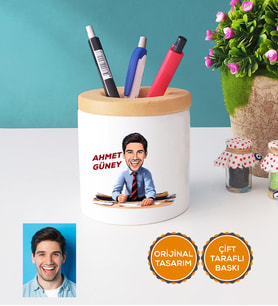Bankacı Kalemlik Erkek Bankacıya Hediye