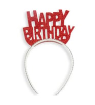 Eva Taç Kırmızı Happy Bırthday M199