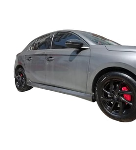 Opel Corsa F (2020-2023) Custom Style Yan Marşpiyel Seti (Plastik)