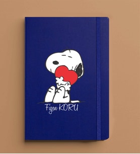 Kişiye Özel 13x21 Mavi Defter-4