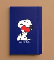 Kişiye Özel 13x21 Mavi Defter-4