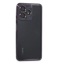 Realme C53 Uyumlu Kılıf Lensli Silikon - Mor
