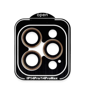 Joko Apple iPhone 15 Pro Max PVD Metal Kamera Lens - Turuncu
