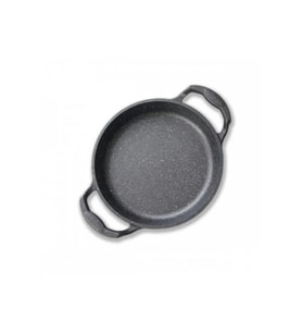 Çift Katmanlı 22 cm Granit Döküm Sahan, Dayanıklı ve Şık Tasarım