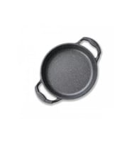 Çift Katmanlı 22 cm Granit Döküm Sahan, Dayanıklı ve Şık Tasarım