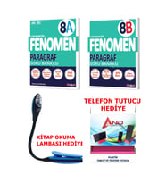 Fenomen Yayıncılık 2024-2025 Müfredat Fenomen 8 Sınıf LGS Paragraf A Ve B Serisi Soru Bankası Ve Hediyelerr5 (Çok Renkli)