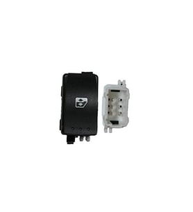 RENAULT CLIO 2 2000 - 2007 SAĞ CAM ANAHTARI BEYAZ SOKETLİ 6 PİN