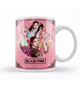 BlackPink Jisoo Jennie Rosé Lisa Kupa Bardak Porselen