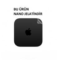 Apple TV 4K Uyumlu Üst taraf için Şeffaf Nano Jelatin Ultra koruyucu