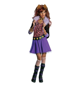 Clawdeen Wolf Çocuk Kostümü 3-4 Yaş