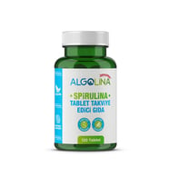 Algolina Spirulina Tablet 600 Mg - 120 Tablet (Yeşil)