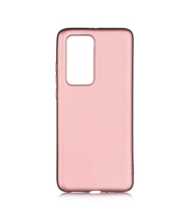 Lexroo Huawei P40 Pro Kılıf Premier Silikon Kılıf - Rose Gold