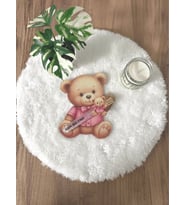 Pamuğum Atelier Pembe Ayıcık Kartlı 10 ml Sprey Pembe Kolonya Doğum, Doğum Günü Hediyeliği (15-25-35-50 Adet)