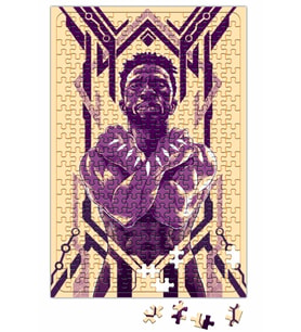 Black Panther Wakanda Forever Puzzle 240 Parça Yapboz