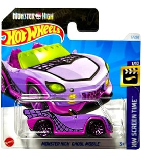 Hot Wheels Tekli Arabalar Monster High Ghoul Mobile Hyw61 (Çok Renkli)