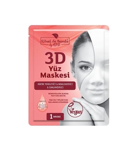 Rituel De Beaute 3d Yüz Maskesi Vitamin E
