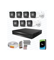 Provzen Hikvision RV 7 Kameralı Full HD Geniş Açı Güvenlik Kamerası 1TB