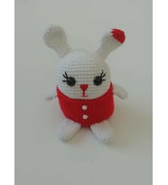 Tavşan Kutucuk Amigurumi Organik Oyuncak