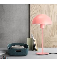 Mylights 20 Cm Başlıklı Masa Abajur Masa Lambası Gece Lambası Yatak Pembe Abajur Genc Odası Yatak Odası Salon Abajur