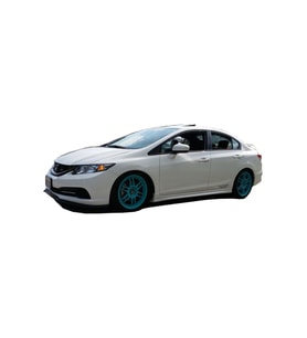 Honda Civic Fb7 (2012-2016) Mugen Rr Yan Marşpiyel Seti (plastik) Uyumlu