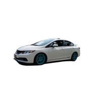 Honda Civic Fb7 (2012-2016) Mugen Rr Yan Marşpiyel Seti (plastik) Uyumlu