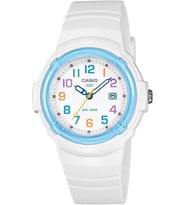 CASIO LX-800H-7A2VDF BEYAZ SİLİKON KORDON RAKAMLI ÇOCUK KOL SAATİ