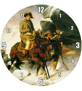 Cakatablo  Napoleon Bonaparte Askerleri İle Kayalıklarda Duvar Saati