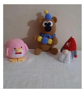 Amigurumi Oyuncak Ayıcıklar Uyku Bebekleri (Karışık)