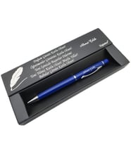 Signator® C480 Mavi Krom Tükenmez Kalem  İsme Özel Kalem  Hediyelik Kalem (Karışık)