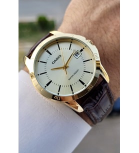 Casio CSISTE87 Kahverengi Renk Hediye Paketli Erkek Kol Saati