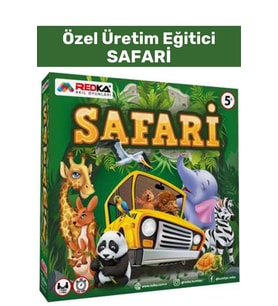 Özel Seri Görsel Algı Doğa Safari Orman Hayvan Bilgisi Eğitici Eğlenceli Öğretici SAFARİ Oyunu