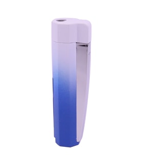 Metal Tek Torch Jet Alev Puro Çakmağı - Beyaz/Lacivert