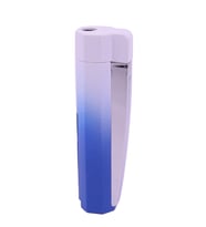 Metal Tek Torch Jet Alev Puro Çakmağı - Beyaz/Lacivert