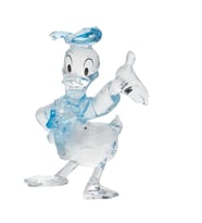 Donald Duck Facets Şeffaf Reçine Figür Biblo