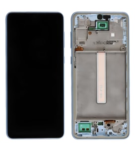 Tkgz - Samsung Galaxy A33 5G SM-A336 Uyumlu Lcd Ekran Dokunmatik - A - Kalite ÇITALI MAVİ