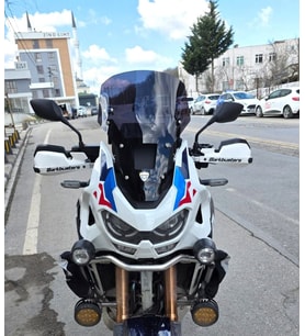 MOTOCAM Honda Africa twin CRF 1100 L4 Ön Cam 2023-2026 Model 46cm Siyah Renkli 4mm ORİJİNAL BOYLU