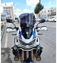 MOTOCAM Honda Africa twin CRF 1100 L4 Ön Cam 2023-2026 Model 46cm Siyah Renkli 4mm ORİJİNAL BOYLU