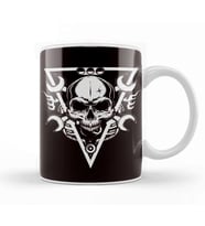 Skull Auto Mechanic Cars Garage Tuning Workshop Screwdriver Kupa Bardak Porselen
