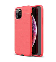 Apple iPhone 11 Pro Max Uyumlu Kılıf Zore Niss Silikon Kapak (Kırmızı)