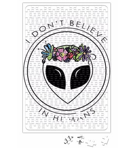 I Dont Believe in Humans Puzzle 240 Parça Yapboz