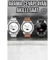 Akıllı Saat Titreşimli Amoled Ekran Uyku ve Sağlık Takibi Sesli Görüşme