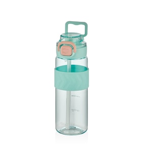 Shotay ST-7238 800ml Turkuaz Pipetli Tritan Matara