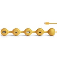 Lexon Peas Hub C USB Çoğaltıcı Sarı