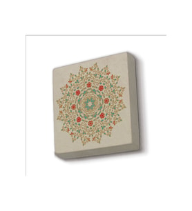Rumi Desen Baskılı Taş Magnet 5X5